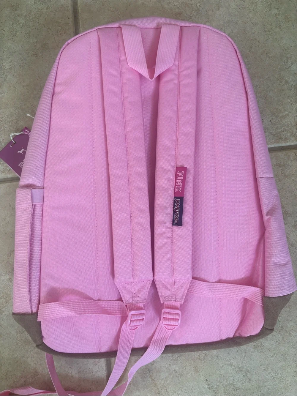 Victoria’s Secret Pink x Jansport Backpack & Lunch Bag Set Pink Puppy Dog